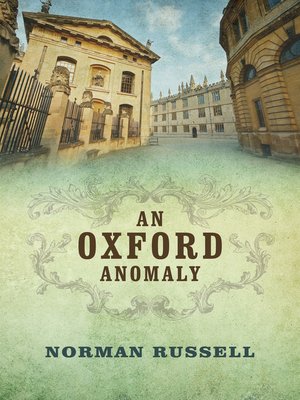 cover image of An Oxford Anomaly